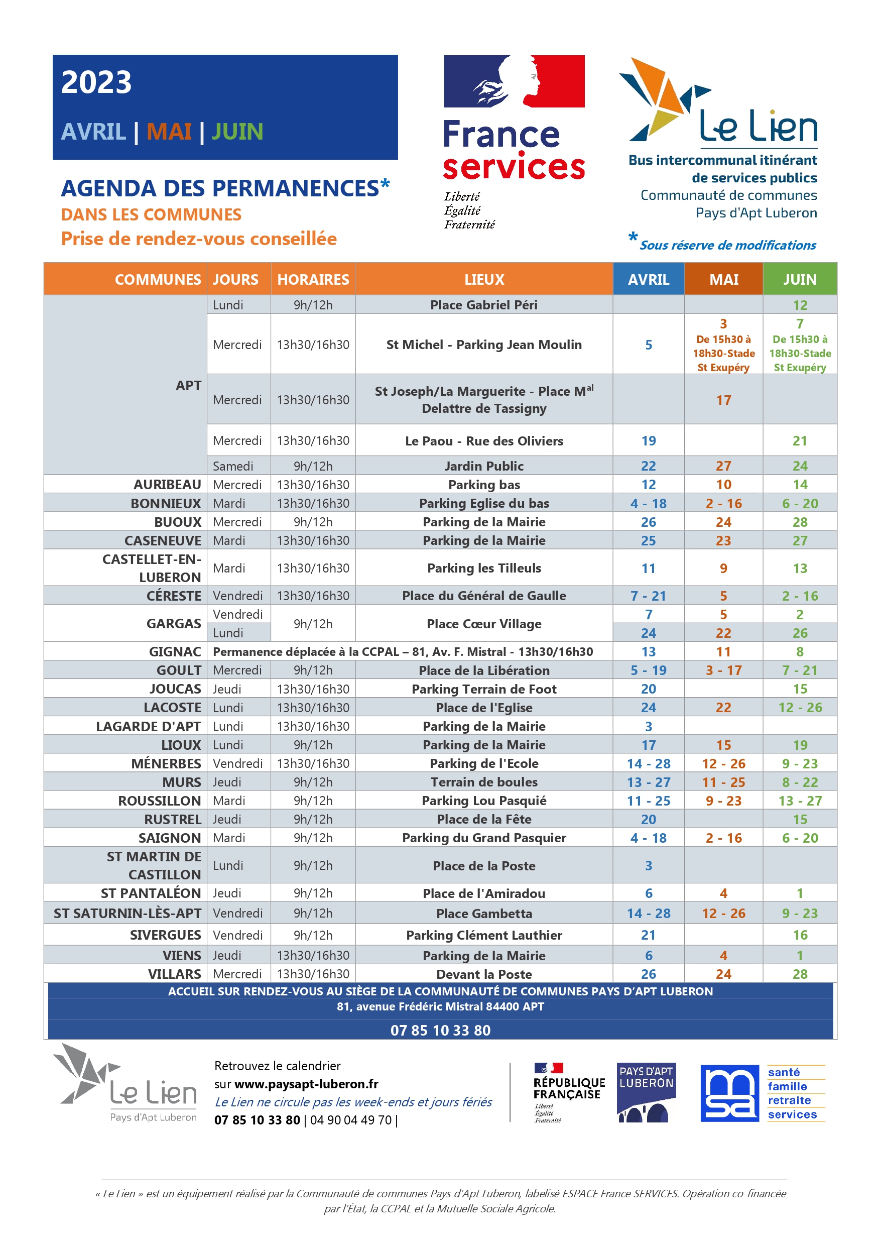 LE LIEN_AGENDA_2023_Avril_Mai_Juin_CCPAL_page-0001(1)